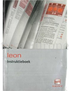2003 SEAT LEON INSTRUCTIEBOEKJE NEDERLANDS