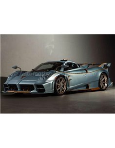 2020 PAGANI IMOLA ROADSTER AZZURO SARDEGNA GLOSS METALLIZZATO BBR MODELAUTO