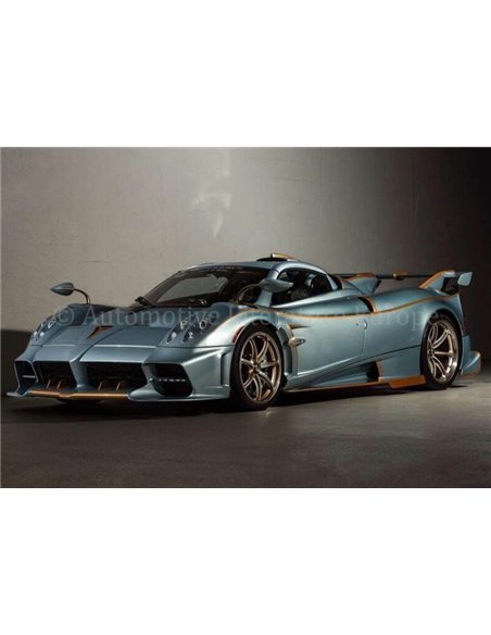 2020 PAGANI IMOLA ROADSTER AZZURO SARDEGNA GLOSS METALLIZZATO BBR MODELCAR