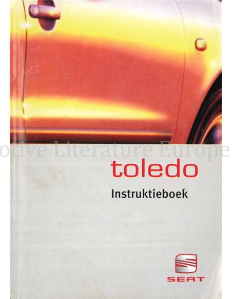 2001 SEAT TOLEDO BETRIEBSANLEITUNG NIEDERLÄNDISCH 