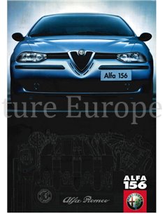 1997 ALFA ROMEO 156 SEDAN BROCHURE NEDERLANDS