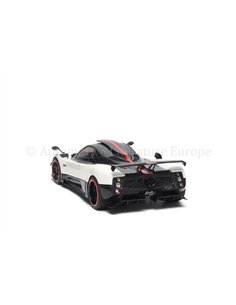 2008 PAGANI ZONDA CINQUE COUPE BIANCO BENNY RHD FULL OPEN DIECAST MODEL CAR 2
