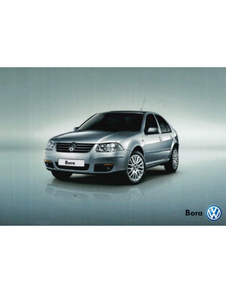 2013 VOLKSWAGEN BORA LEAFLET SPAANS (ARGENTINIË)