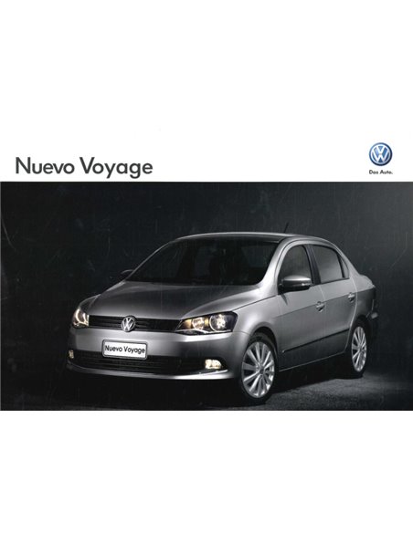 2013 VOLKSWAGEN VOYAGE DATENBLATT SPANISCH (ARGENTINIEN)