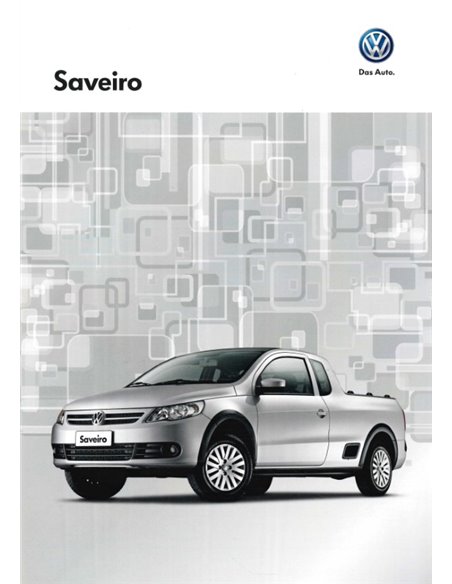 2009 VOLKSWAGEN SAVEIRO BROCHURE SPAANS (ARGENTINIË)