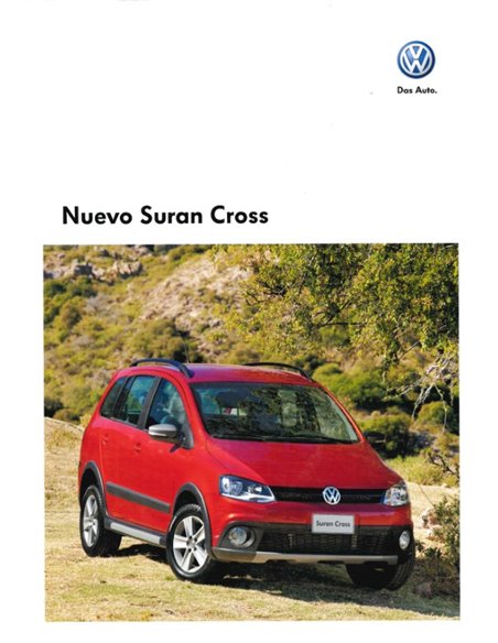 2013 VOLKSWAGEN SURAN CROSS LEAFLET SPANISH (ARGENTINA)
