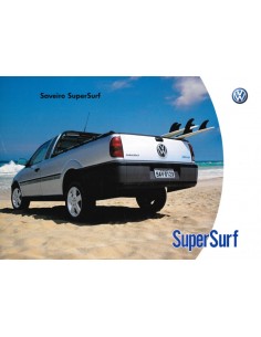 2002 VOLKSWAGEN SAVEIRO BROCHURE PORTUGUESE (BRAZIL)
