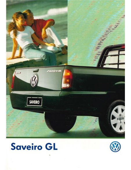 1990 VOLKSWAGEN SAVEIRO BROCHURE PORTUGUESE (BRAZIL)