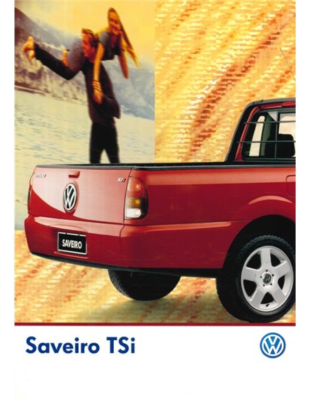 1990 VOLKSWAGEN SAVEIRO BROCHURE PORTUGUESE (BRAZIL)