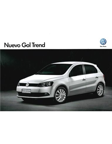 2013 VOLKSWAGEN GOL DATENBLATT SPANISCH (ARGENTINIEN)