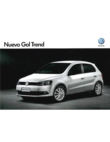 2013 VOLKSWAGEN GOL DATENBLATT SPANISCH (ARGENTINIEN)