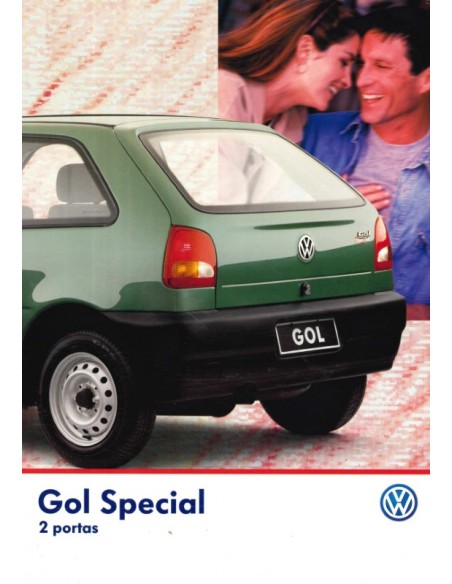 1999 VOLKSWAGEN GOL BROCHURE PORTUGUESE (BRAZIL)
