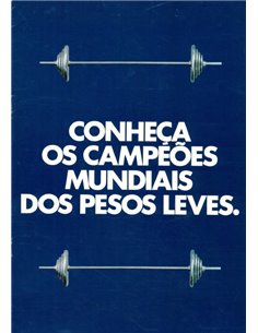 1984 VOLKSWAGEN PROGRAMMA BROCHURE PORTUGEES (BRAZILIË)