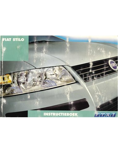 2001 FIAT STILO INSTRUCTIEBOEKJE NEDERLANDS