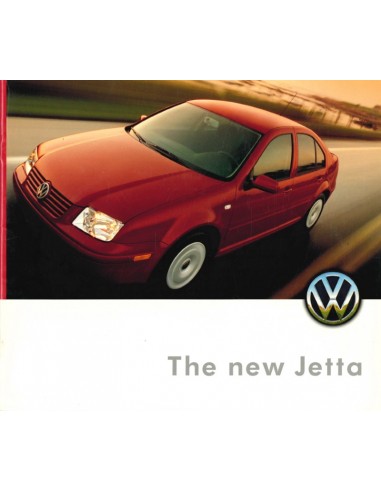 1998 VOLKSWAGEN JETTA PROSPEKT ENGLISCH 