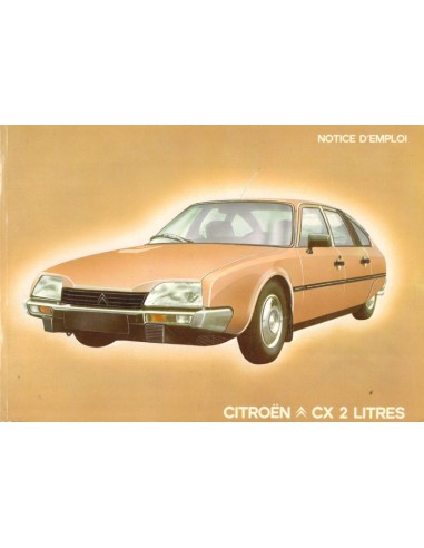 1984 CITROEN CX 2 LITER BETRIEBSANLEITUNG FRANZÖSISCH