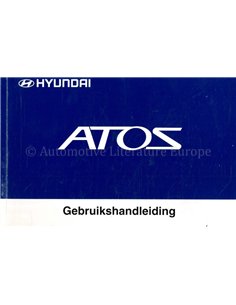 2001 HYUNDAI ATOS INSTRUCTIEBOEKJE NEDERLANDS