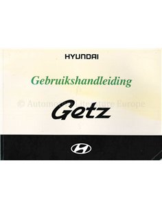 2005 HYUNDAI GETZ OWNERS MANUAL DUTCH