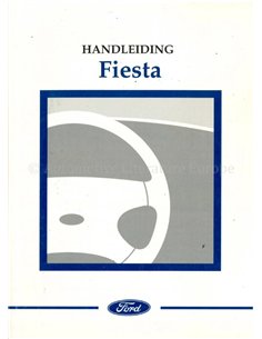 1998 FORD FIESTA INSTRUCTIEBOEKJE NEDERLANDS