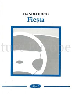 2002 FORD FIESTA OWNERS MANUAL DUTCH