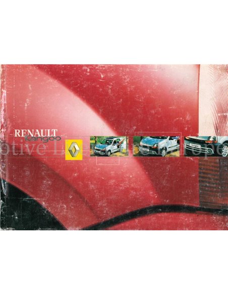 2002 RENAULT KANGOO BETRIEBSANLEITUNG NIEDERLÄNDISCH