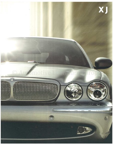 2007 JAGUAR XJ PROSPEKT NIEDERLÄNDISCH