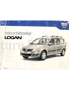 2011 DACIA LOGAN INSTRUCTIEBOEKJE NEDERLANDS