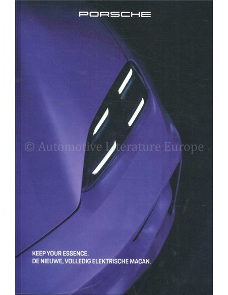 2024 PORSCHE MACAN BROCHURE DUTCH