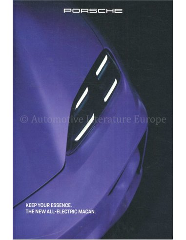 2024 PORSCHE MACAN BROCHURE ENGELS