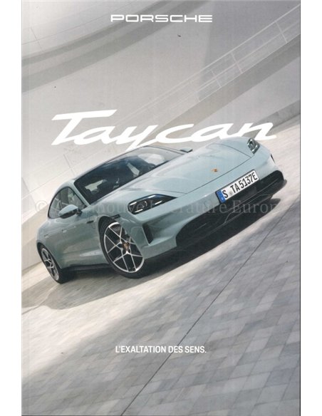 2024 PORSCHE TAYCAN BROCHURE FRANS