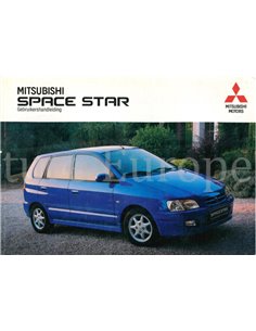 2000 MITSUBISHI SPACE STAR BETRIEBSANLEITUNG NIEDERLÄNDISCH