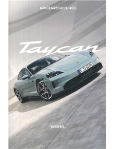2024 PORSCHE TAYCAN PROSPEKT ENGLISCH
