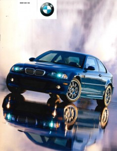 2001 BMW M3 BROCHURE ENGELS (USA)