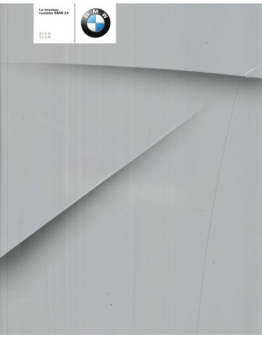 2002 BMW Z4 ROADSTER BROCHURE FRENCH