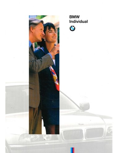 1995 BMW INDIVIDUAL BROCHURE GERMAN