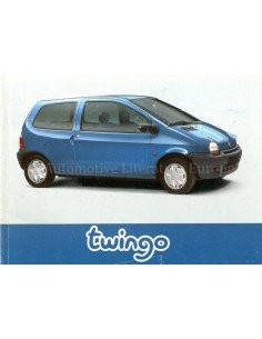 1996 RENAULT TWINGO INSTRUCTIEBOEKJE NEDERLANDS