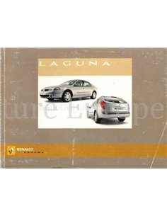 2004 RENAULT LAGUNA BETRIEBSANLEITUNG NIEDERLÄNDISCH