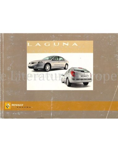 2004 RENAULT LAGUNA INSTRUCTIEBOEKJE NEDERLANDS