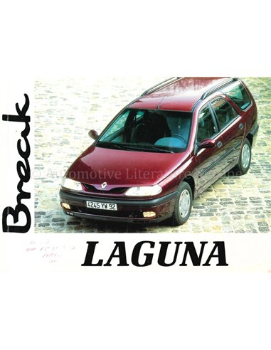 1995 RENAULT LAGUNA BETRIEBSANLEITUNG NIEDERLÄNDISCH