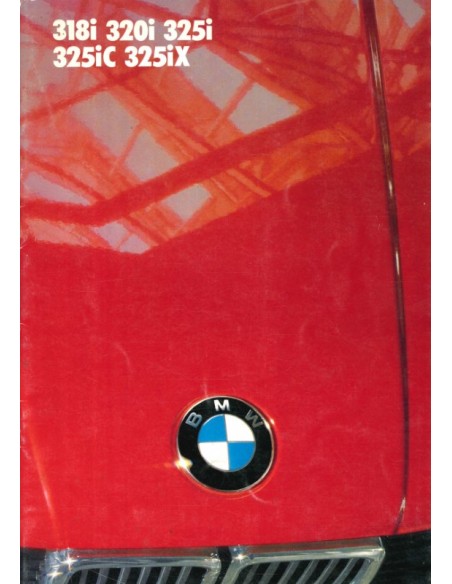 1986 BMW 3ER PROSPEKT JAPANISCH
