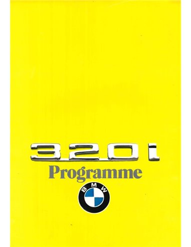 1979 BMW 3ER PROSPEKT JAPANISCH