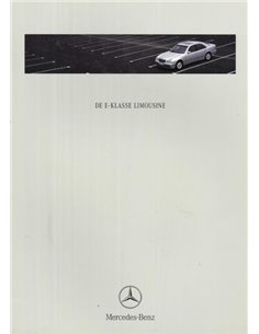 1999 MERCEDES BENZ E KLASSE BROCHURE NEDERLANDS
