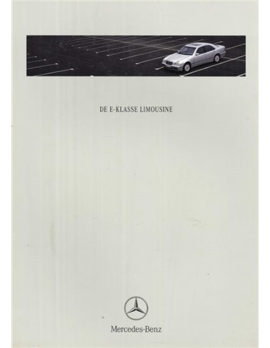 1999 MERCEDES BENZ E KLASSE BROCHURE NEDERLANDS