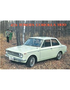 1967 TOYOTA COROLLA BROCHURE ENGELS