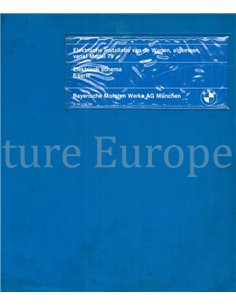 1979 BMW 6-ER REIHE ELEKTRIK SCHALTPLAN NIEDERLÄNDISCH