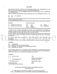 1979 BMW 6-SERIES ELECTRICAL WIRING DIAGRAM DUTCH 2
