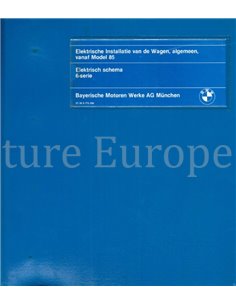 1985 BMW 6-SERIES ELECTRICAL WIRING DIAGRAM DUTCH