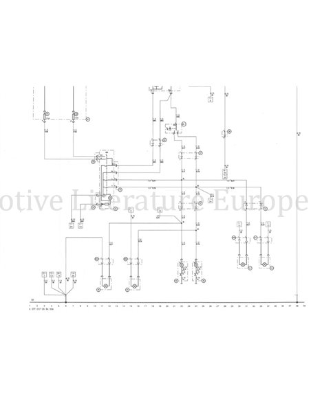 1985 BMW 6-ER REIHE ELEKTRIK SCHALTPLAN NIEDERLÄNDISCH