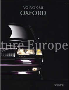 1996 VOLVO 960 OXFORD BROCHURE NEDERLANDS