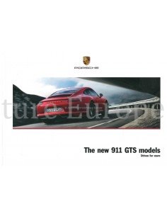 2017 PORSCHE 911 GTS HARDCOVER BROCHURE ENGELS